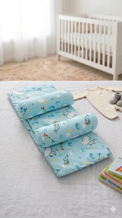 Galaxy-Themed Baby Head Shaping Pillow – Ergonomic Support