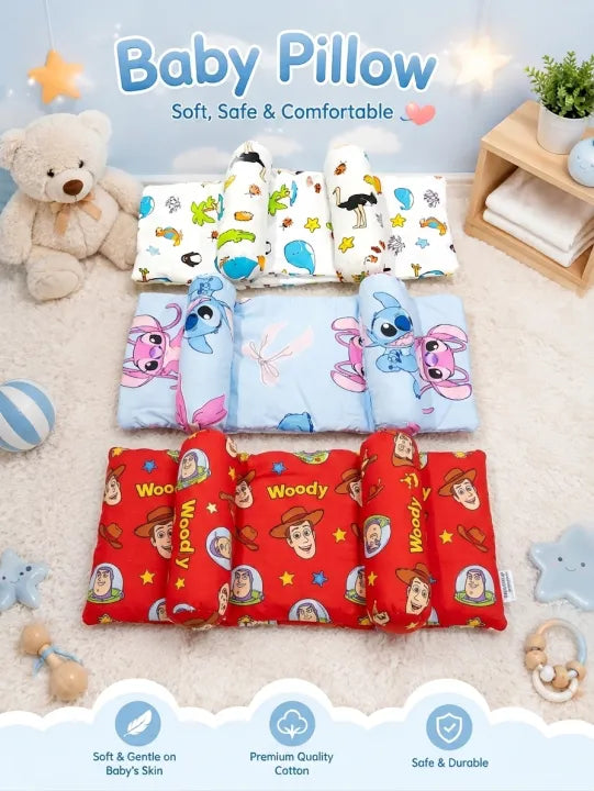 Galaxy-Themed Baby Head Shaping Pillow – Ergonomic Support