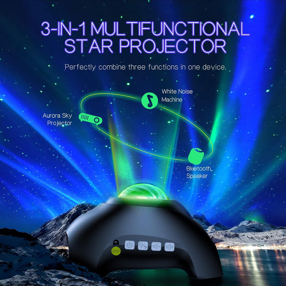 AuroraGlow Star Projector