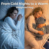 Mewaii Weighted Stuffed Animals Owl Plush, Heatable Coolable, 2-5lbs, 23in